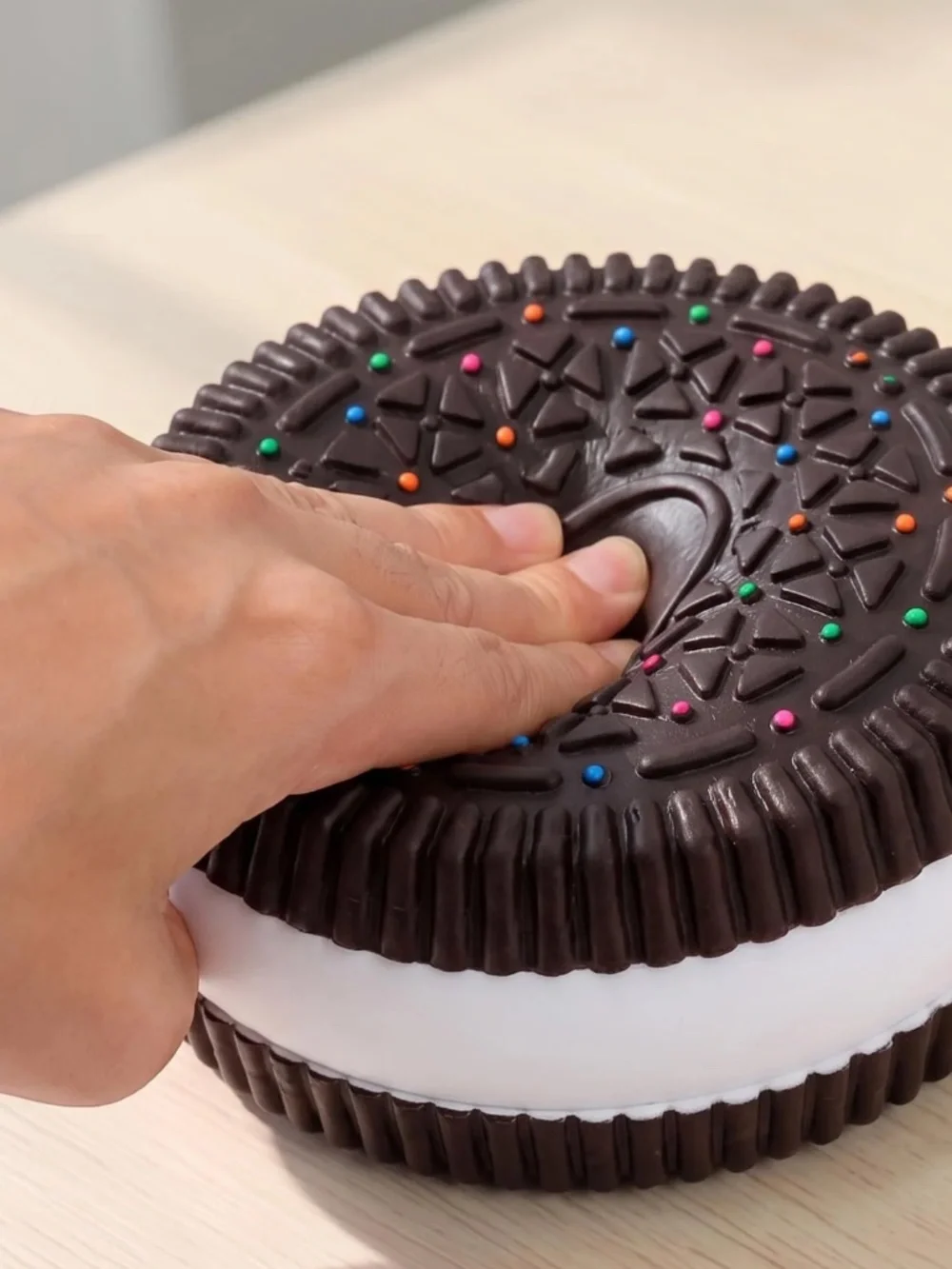 JUMBO SIZE Squishy Oreo Cookie 5.5